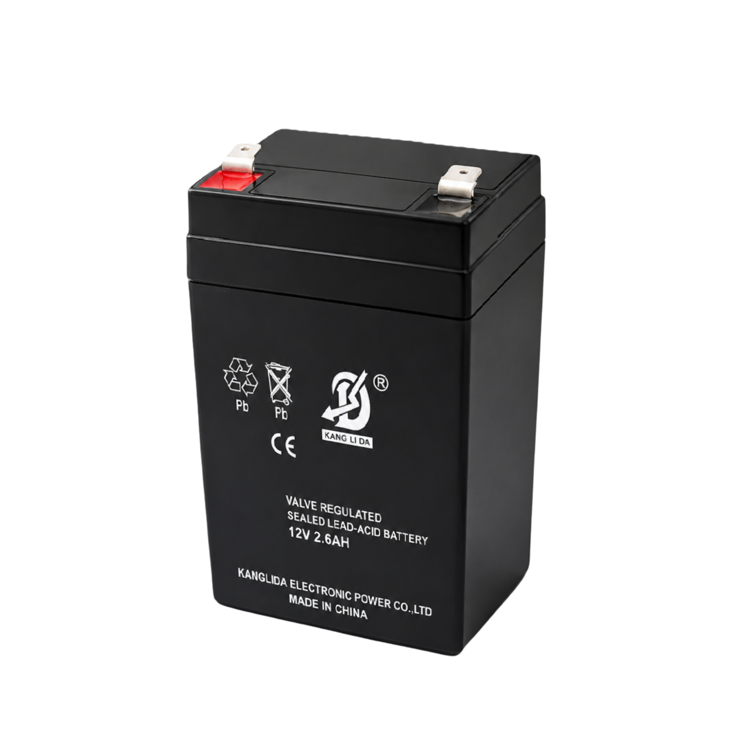 康利达12V2.6AH电梯对讲机电源电池