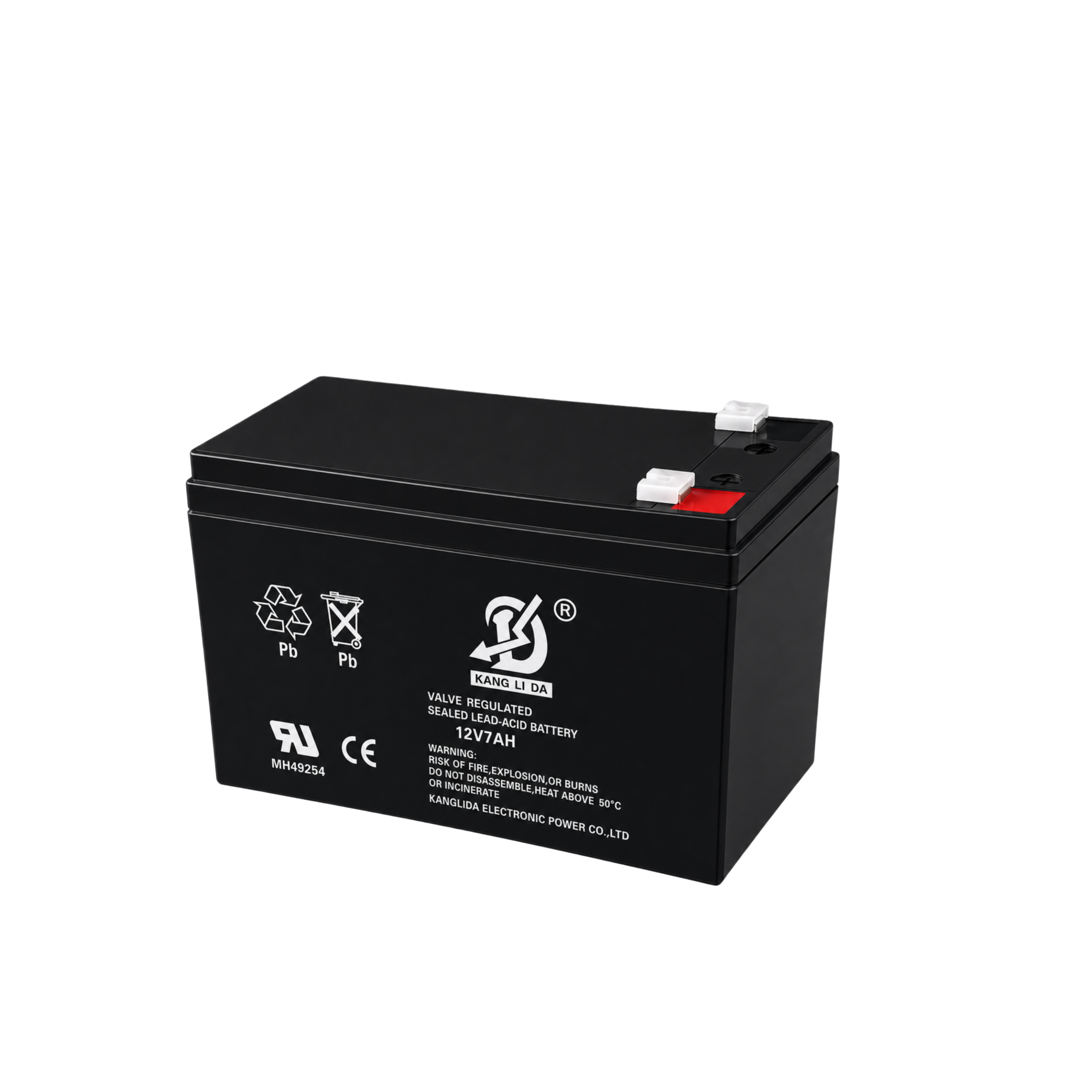 康利达12V7AH报警主机电池