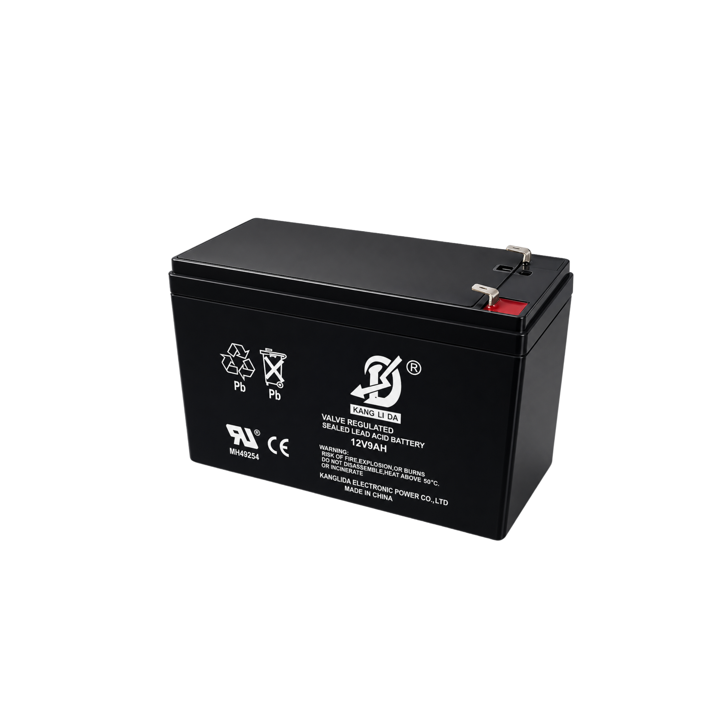 康利达12V9AH安防报警主机电池