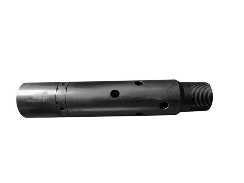 过流式射孔防卡接头