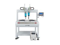 17、正面-六轴单边双头吹气式自动锁螺丝机Screw-320E-6s