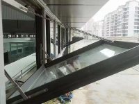 链条式开窗器-商业广场排烟窗工程