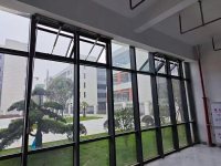 厂房上悬窗电动开启工程