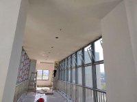 走廊排窗安装施工案例