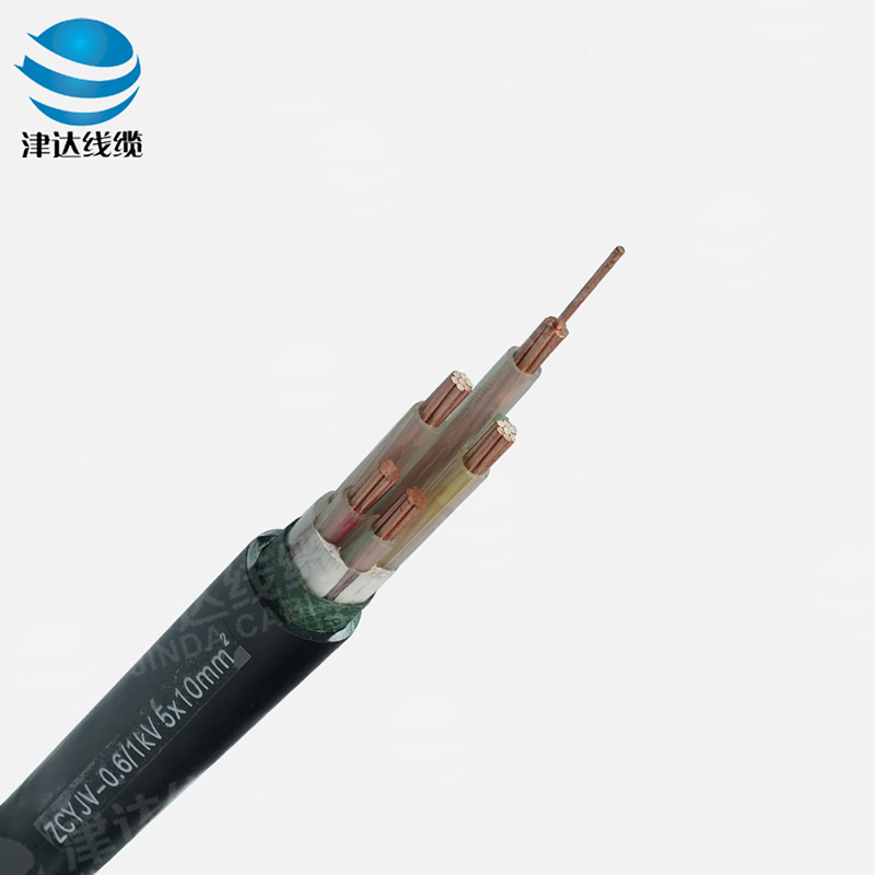 ZC-YJV5_10铜芯交联聚乙烯绝缘聚氯乙烯护套阻燃C类电力电缆