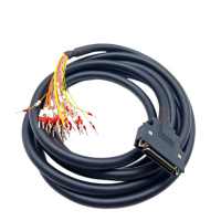 松下伺服A4A5A6驱动器50芯PLC控制线X4接头IO信号线DV0P4360电缆