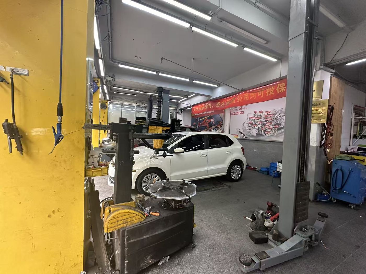 绿修邦杭州市西湖区星工场汽车服务实拍:06