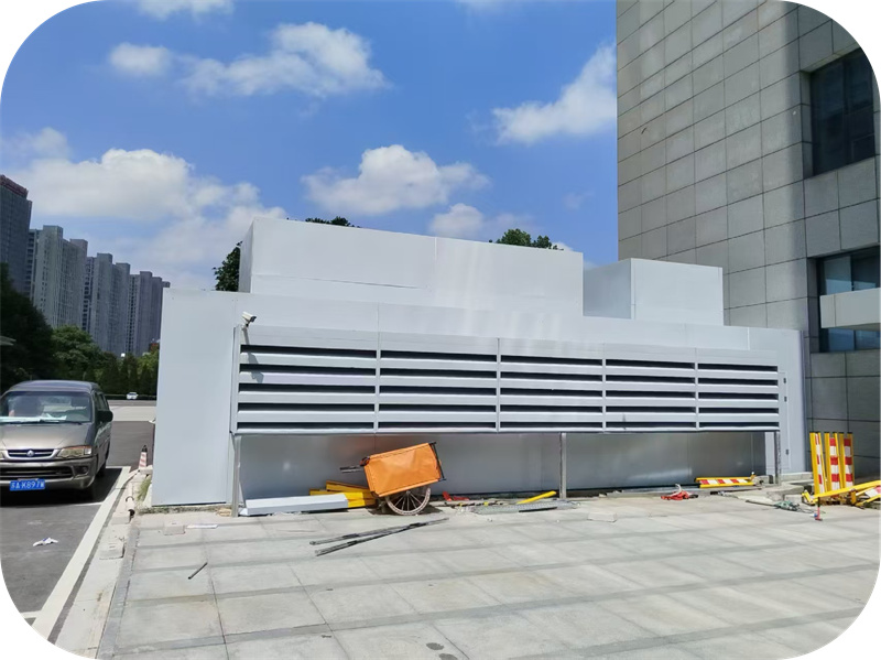 南京省电信辅楼空调机组降噪