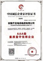 中国诚信企业家评价证书