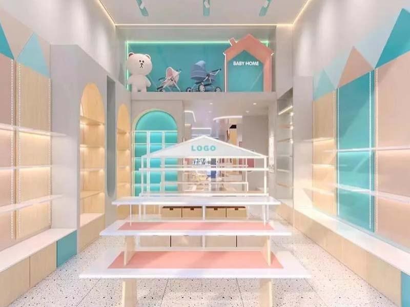 母婴店货柜展柜-4-