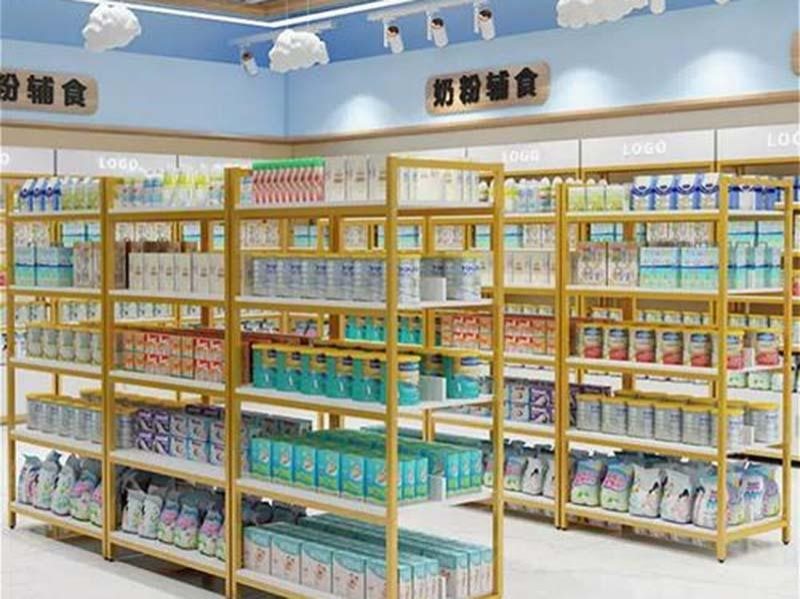 母婴店货柜展柜-9-
