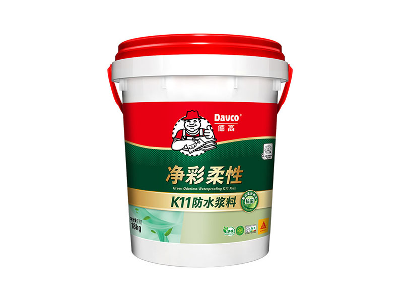 德高净彩柔性K11防水浆料