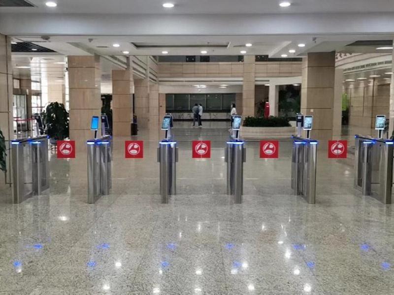 某单位通道闸人脸识别门禁系统