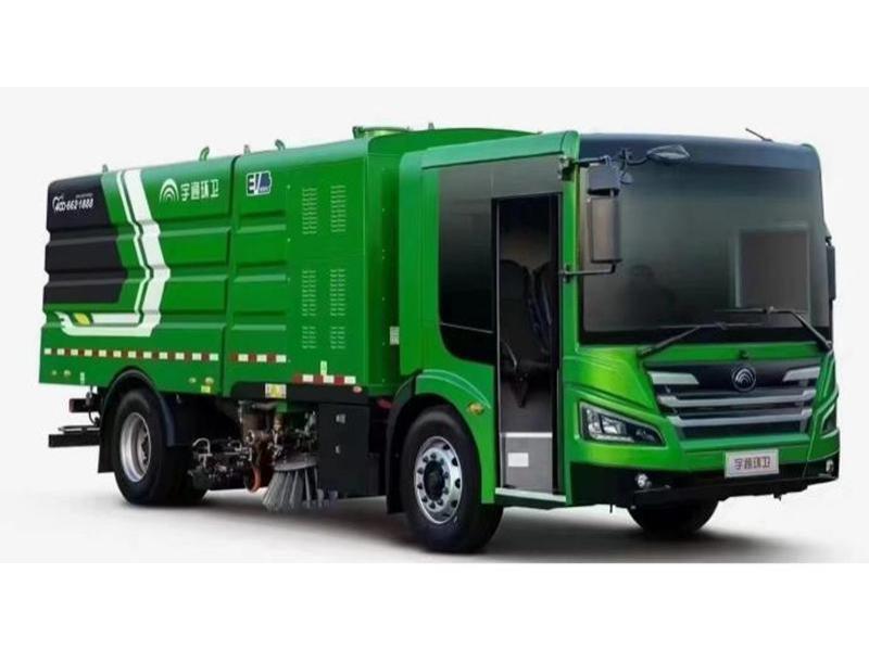 纯电动低入口洗扫车
