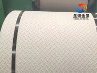 304不锈钢扁豆花纹板