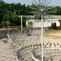 唐山迁安市九江集团总公司音乐喷泉-1