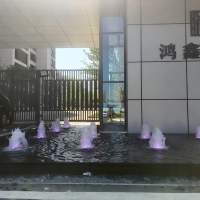 枣庄市鸿鑫尚景小区喷泉-2