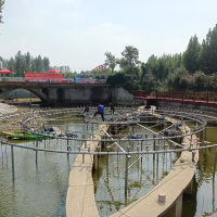 泰安市宁阳县友邦田园度假区音乐喷泉-3