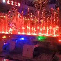 成武县水发绿城小区音乐喷泉