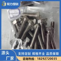 钛螺丝钛螺杆钛合金螺杆定制专业钛紧固件