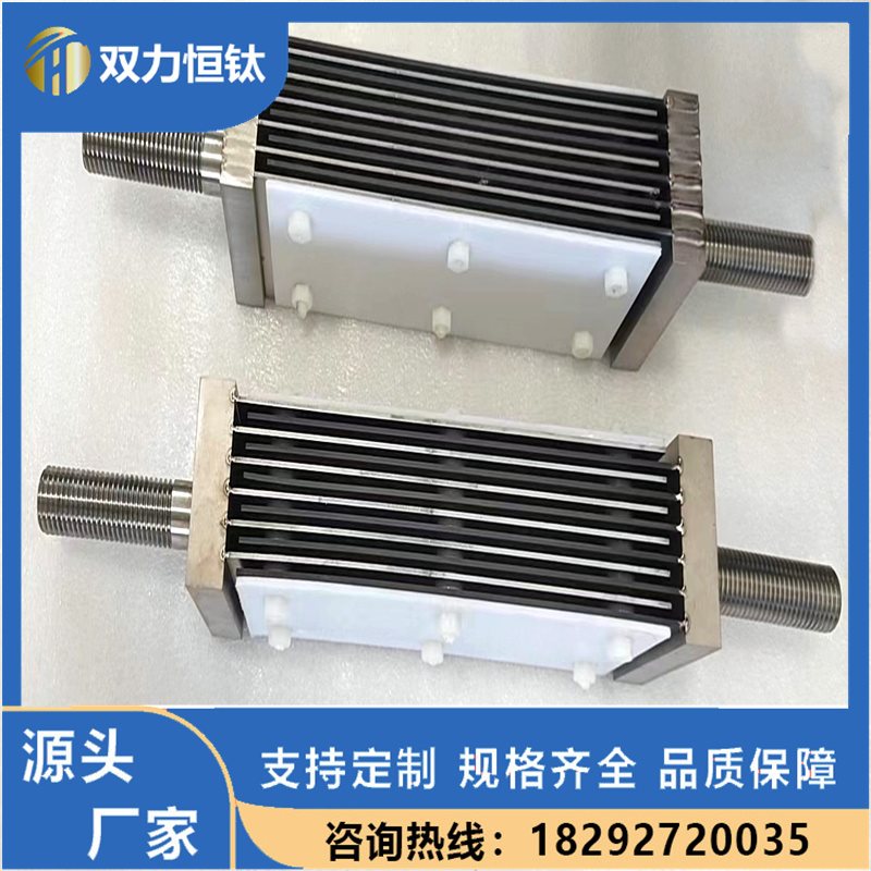 电解次氯酸钠发生器用钛电极组钌铱钛阳极析氯钛电极