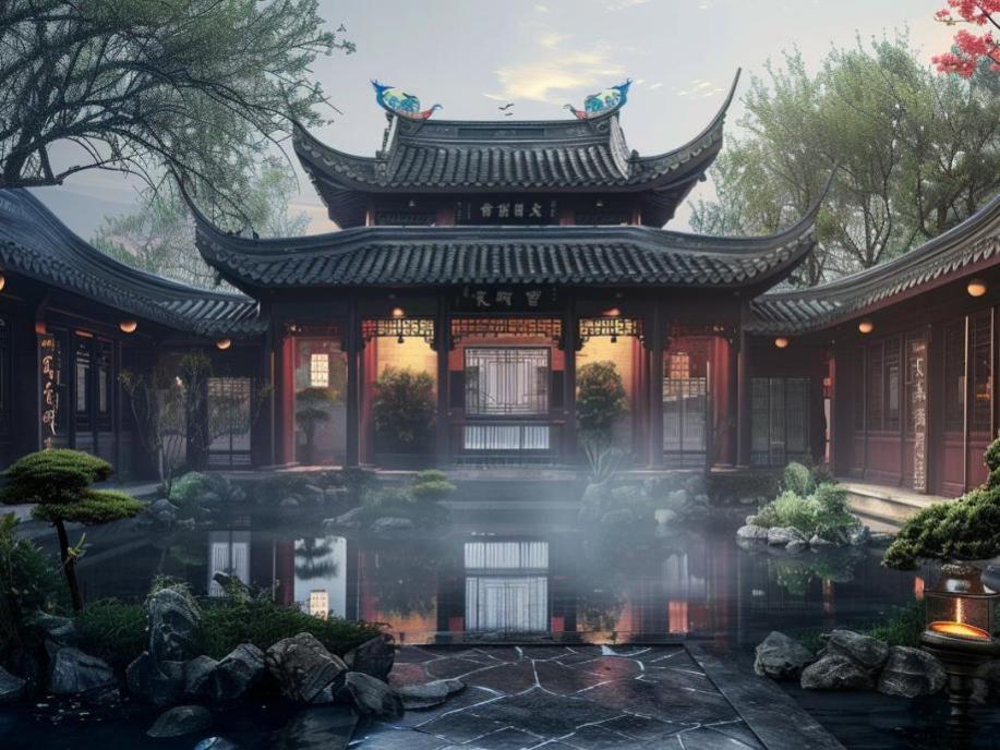 中式庭院-3-