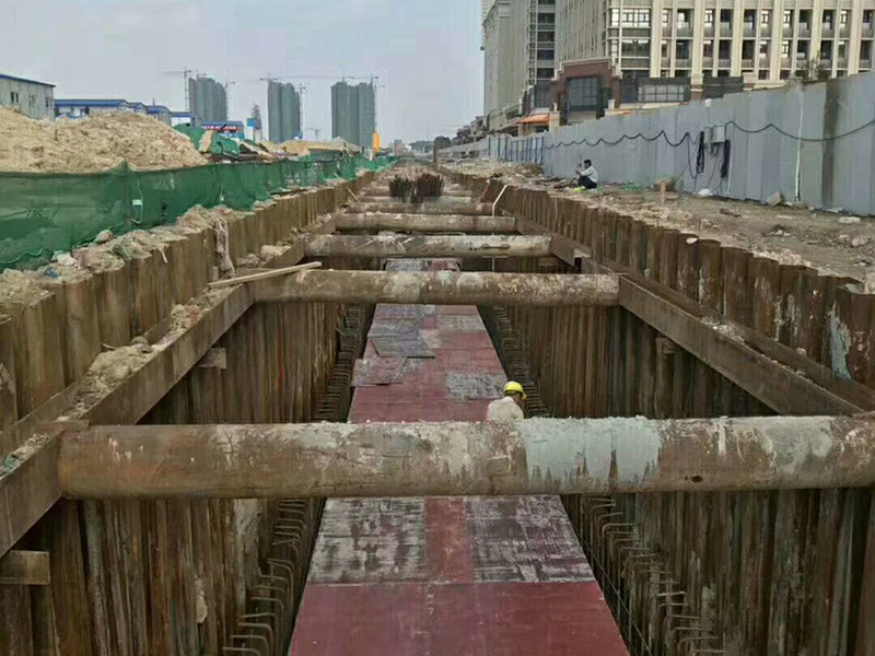 广州钢板桩箱涵施工-4