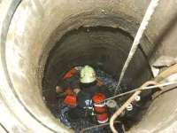 清理污水池