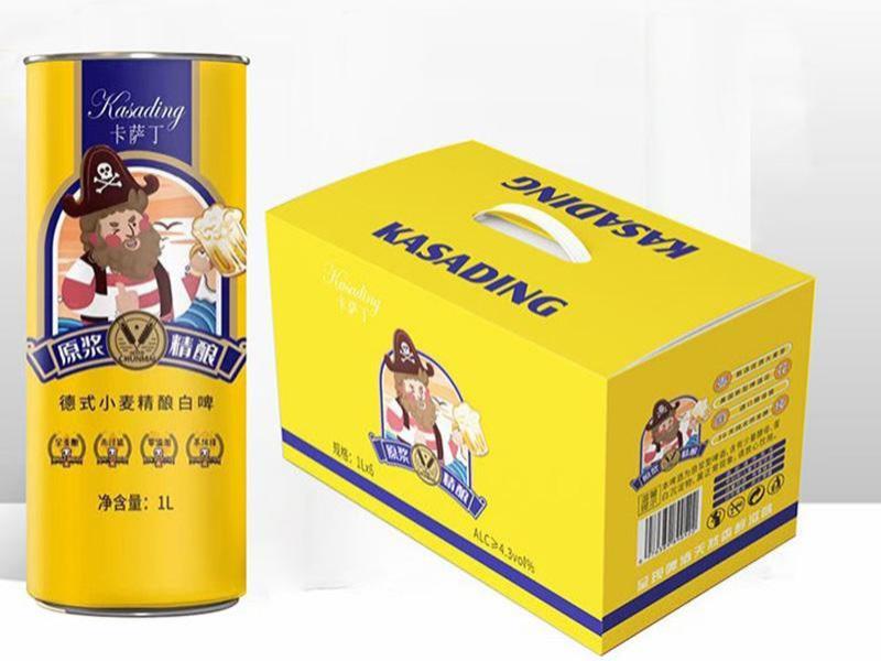 1L卡萨丁白啤